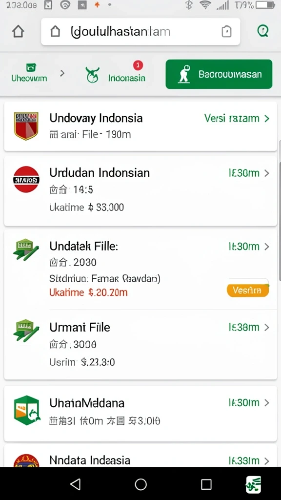 Tampilan antarmuka yang intuitif dan menarik.