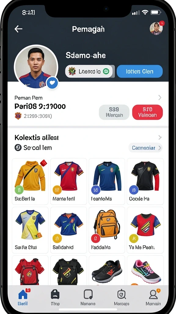 Tampilan antarmuka yang mudah digunakan dan menarik.