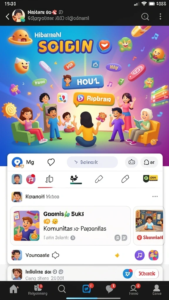 Tangkapan layar misi menantang dengan pemandangan yang menakjubkan.