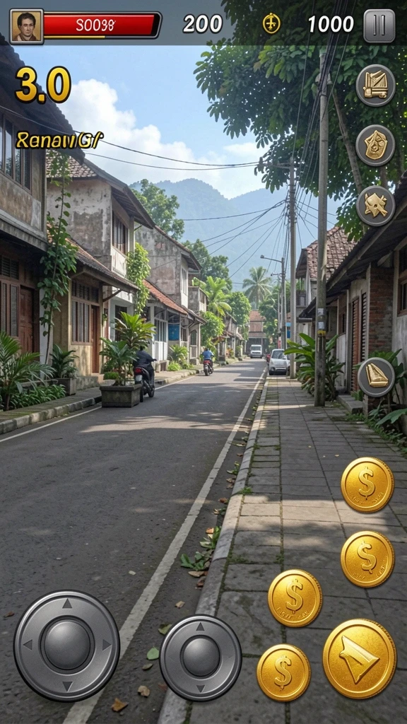 Screenshot menampilkan antarmuka pengguna yang intuitif.