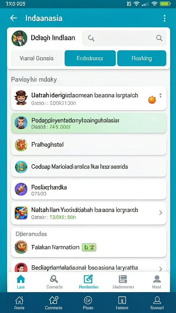 Fitur karakter yang beragam untuk dipilih.