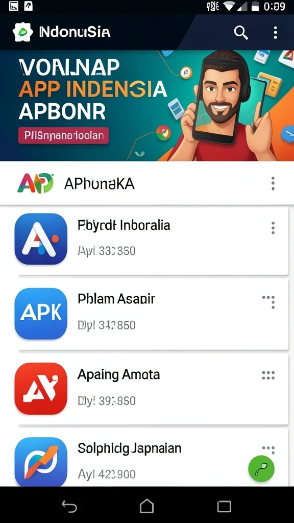 Tampilan antarmuka yang intuitif dan menarik.