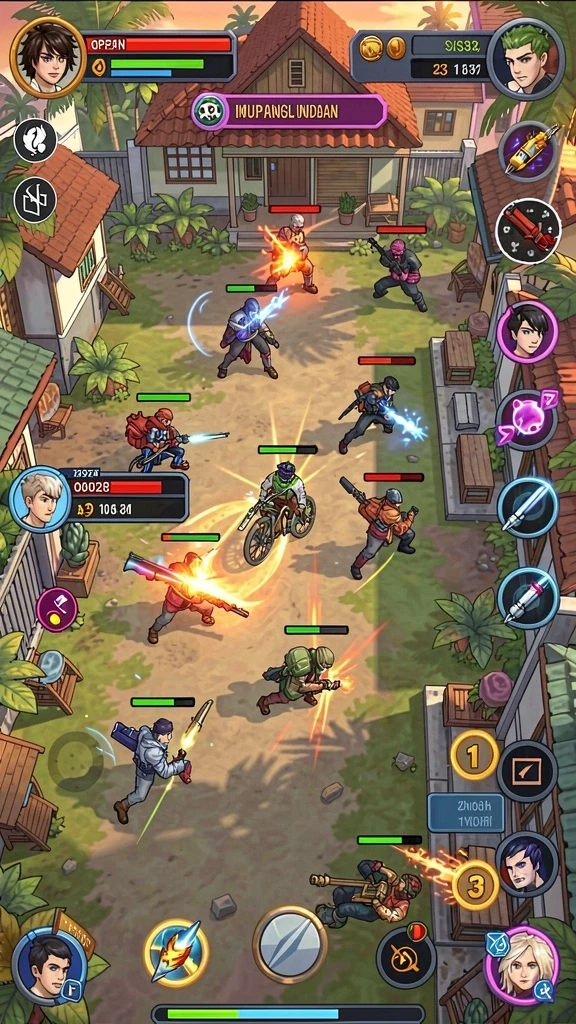 Mode multiplayer yang seru dan interaktif.