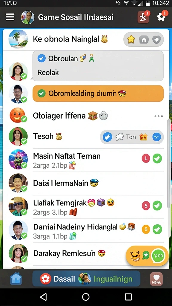 Screenshot menampilkan salah satu mode permainan yang mendebarkan di B8VIP.