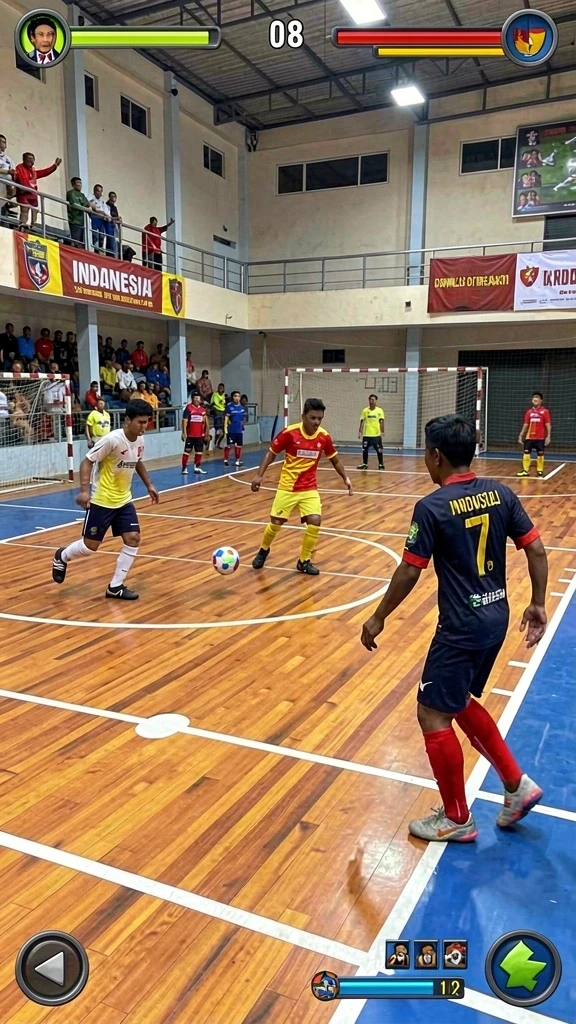 Tampilan antarmuka yang sederhana dan menarik.