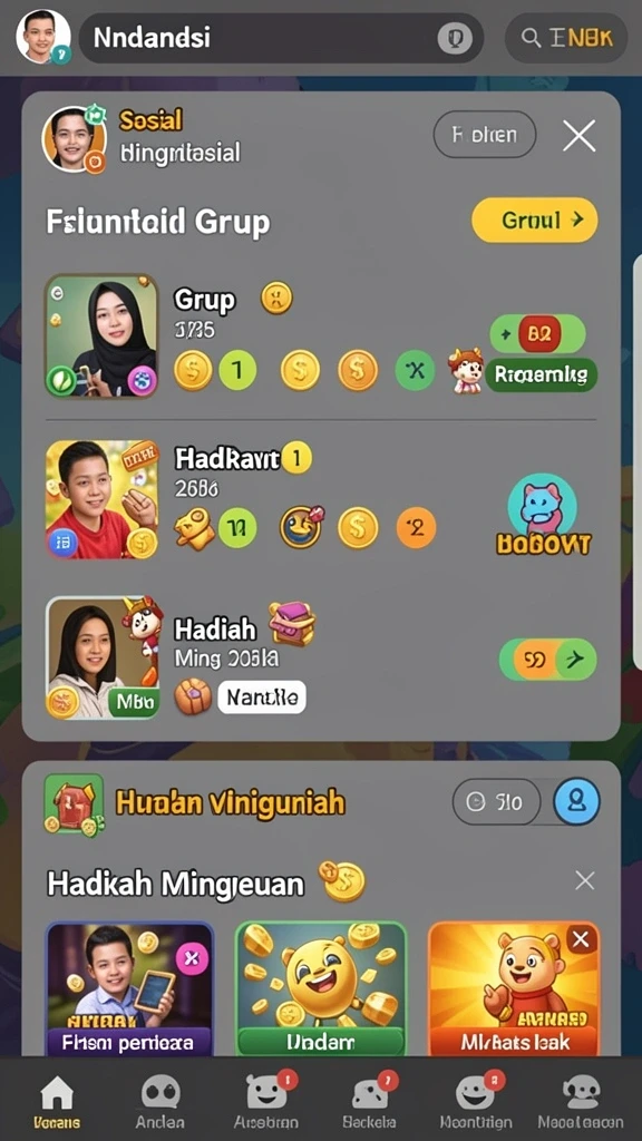 Momen seru saat menyelesaikan level yang sulit.