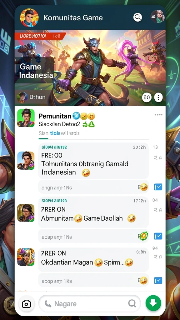 Berbagai level menarik yang menantang.