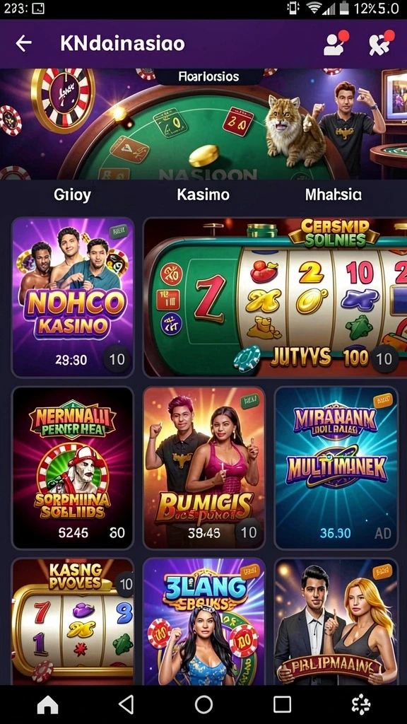 Screenshot level yang penuh tantangan di CUCUTOTO.