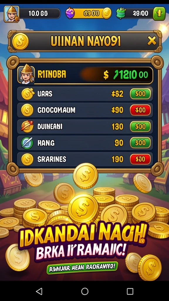 Menu antarmuka yang mudah digunakan dan intuitif.