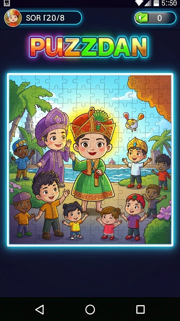 Tampilan utama aplikasi GOLTOGEL yang menarik dan user-friendly.