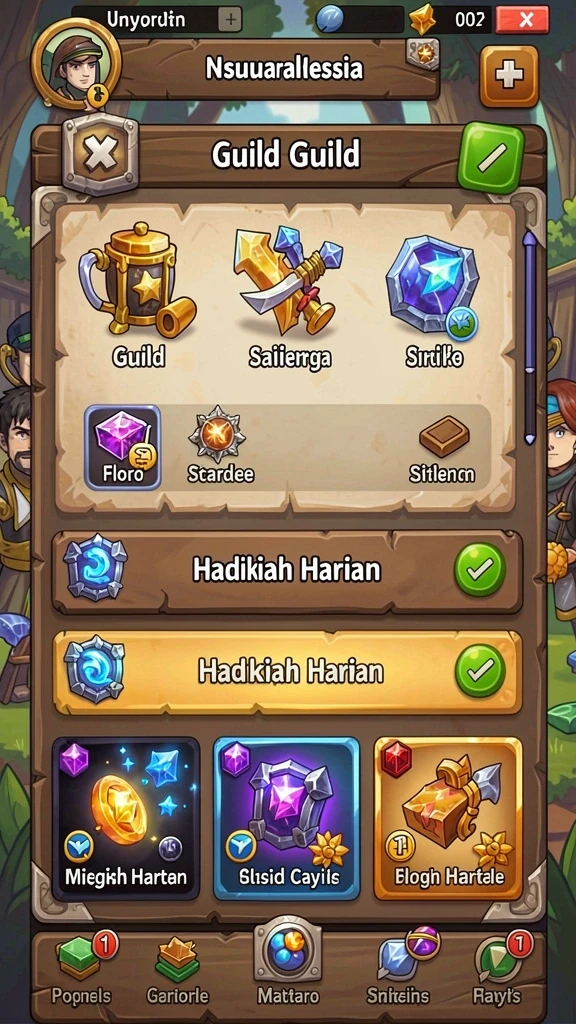 Mode permainan baru yang menantang.