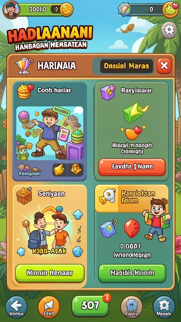 Screenshot aksi seru saat menjelajahi dunia H89.