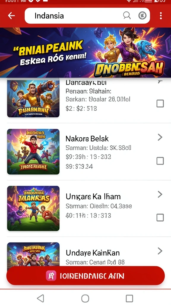 Karakter unik dan penuh warna.