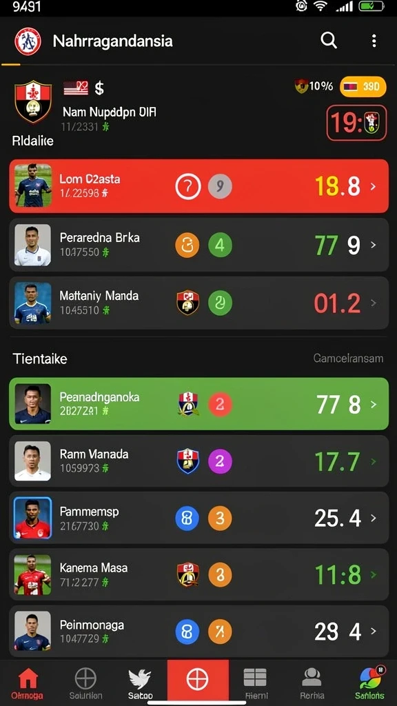 Tampilan awal permainan yang menarik dan intuitif.
