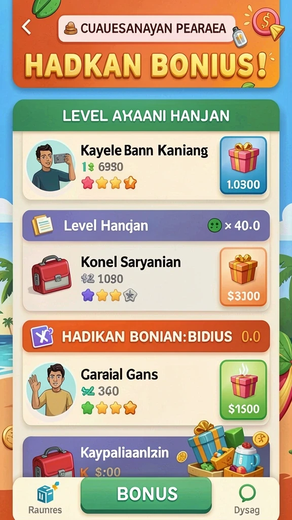 Fitur bonus yang menggiurkan untuk pemain yang beruntung.