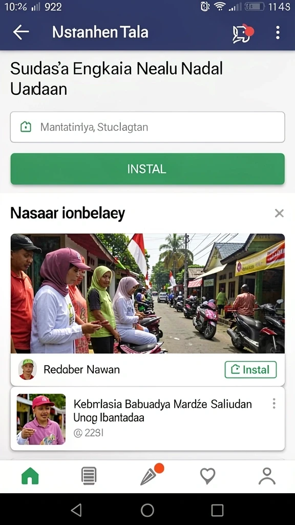 Screenshot menunjukkan antarmuka permainan yang menarik.