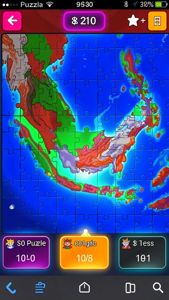 Tampilan awal JOYPUTAR dengan desain yang menarik.