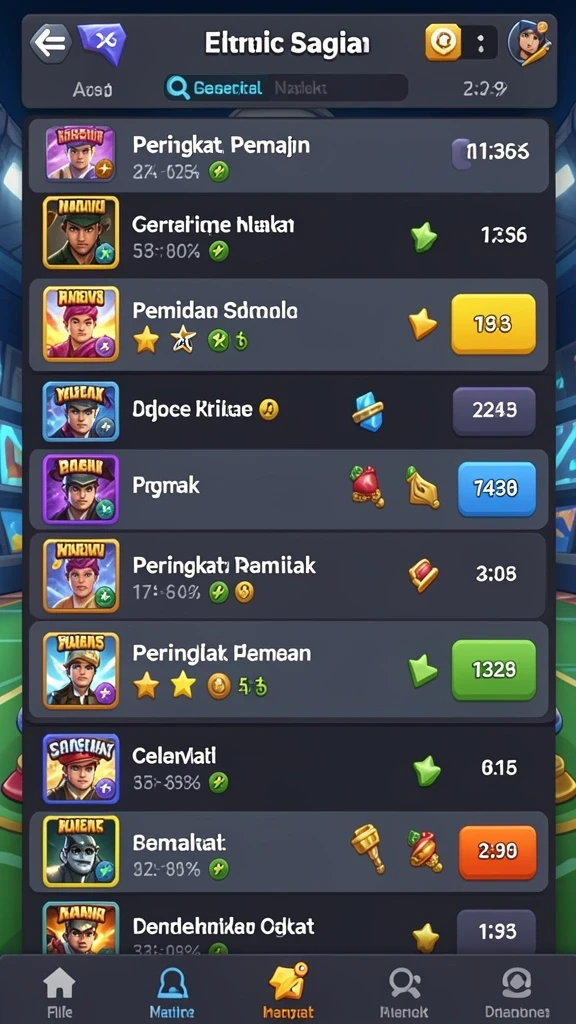 Tampilan antarmuka yang modern dan menarik.