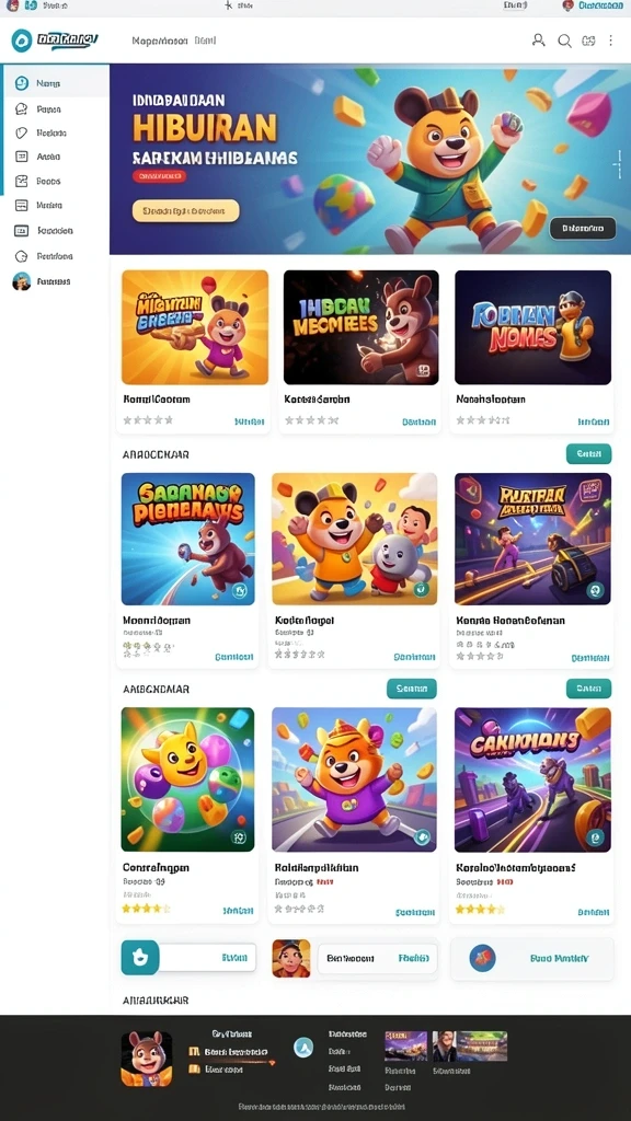 Screenshot menunjukkan karakter utama dalam action di peta baru.
