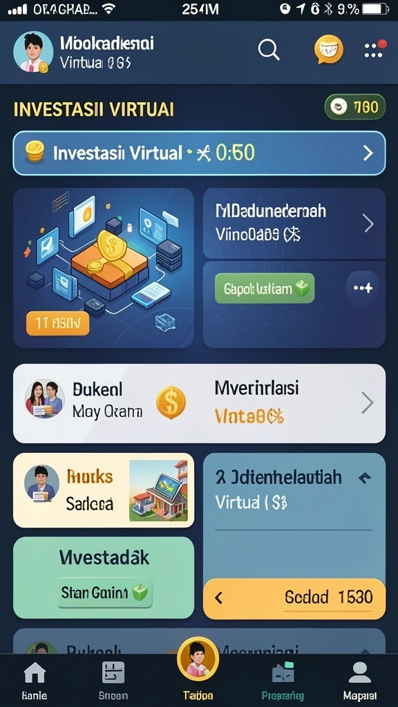 Screenshot menampilkan tampilan awal yang menarik.
