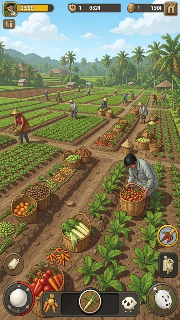 Tangkapan layar memperlihatkan grafis yang menawan dan detail karakter.