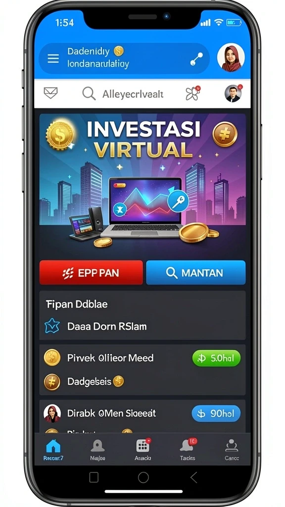 Antarmuka pengguna yang mudah dinavigasi.