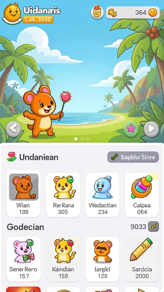 Tampilan utama LNOVA777 dengan banyak pilihan slot.