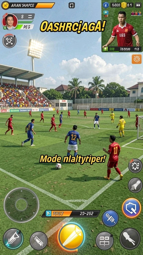 Menampilkan karakter unik yang bisa Anda pilih.