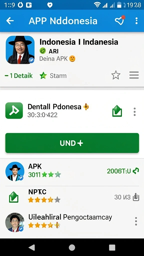 Tampilan antarmuka pengguna yang intuitif.