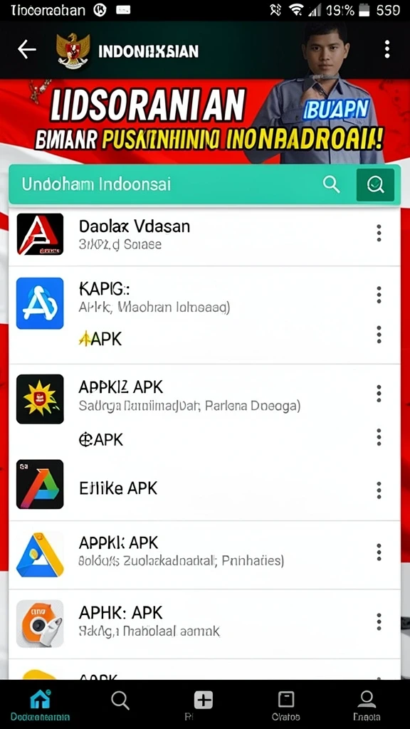 Tampilan antarmuka yang user-friendly dan menarik.