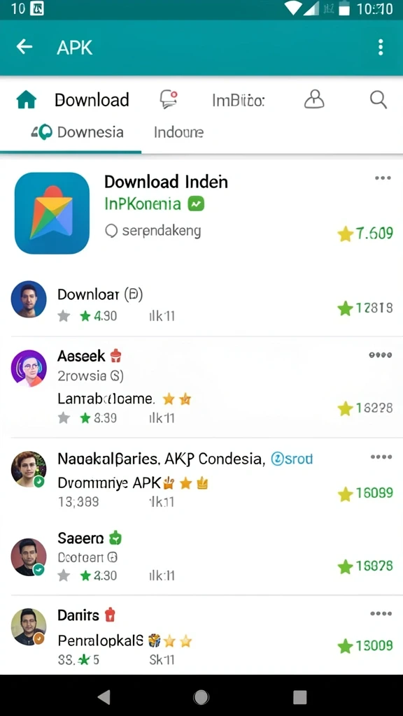 Tampilan antarmuka yang ramah pengguna.