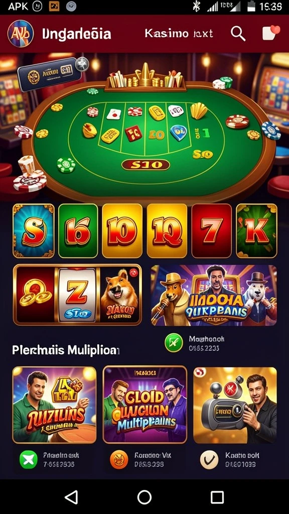Berbagai pilihan permainan judi yang menarik.