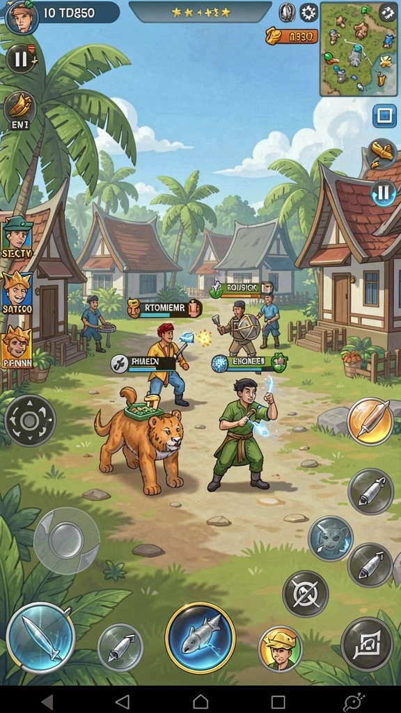 Tantangan seru dengan banyak level yang berbeda.