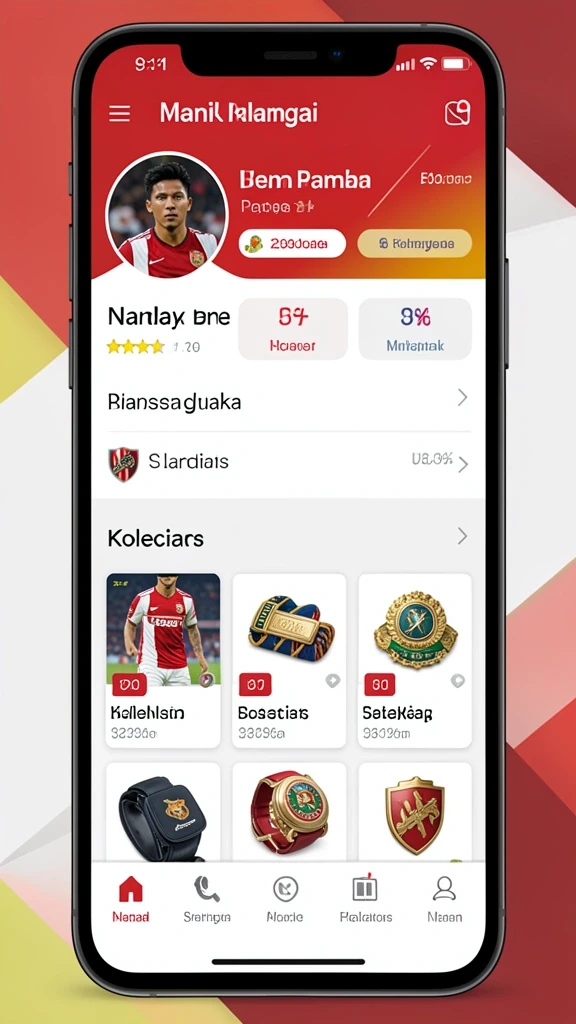 Tampilan antarmuka yang intuitif dan menawan.