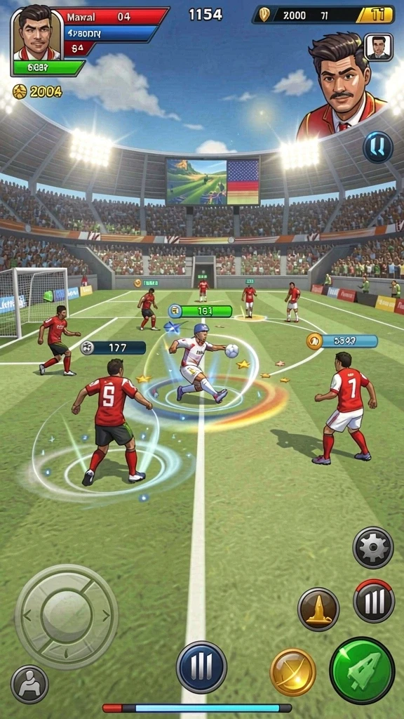 Tampilan awal permainan yang menarik dan mudah dipahami.