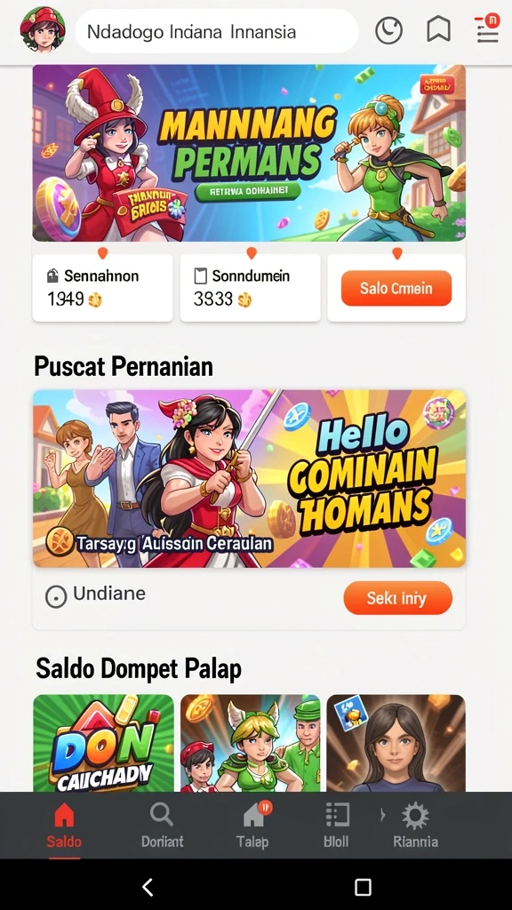 Pengalaman bermain yang menyenangkan dengan berbagai fitur menarik.