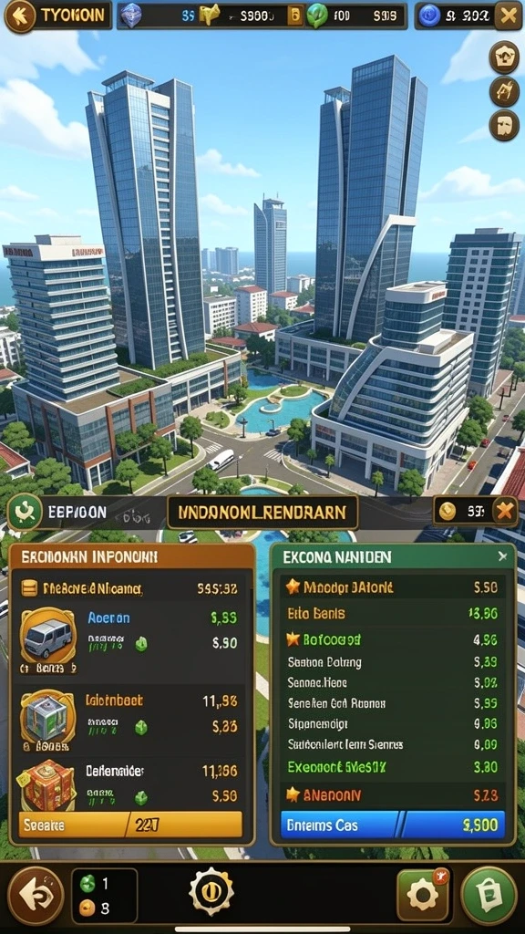 Tampilan menu utama yang sederhana dan intuitif.