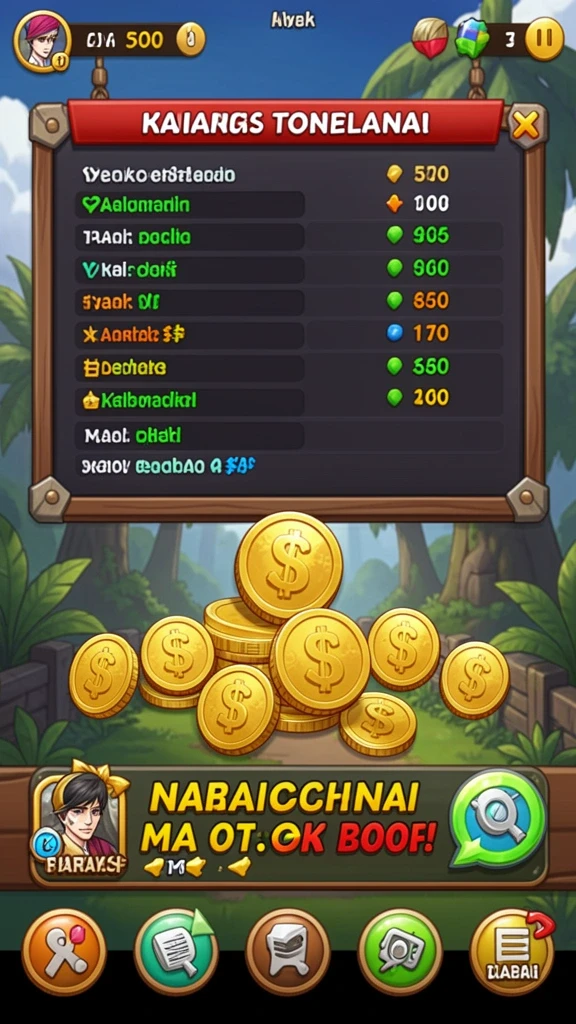 Tampilan dashboard awal TO288 yang intuitif dan menarik.