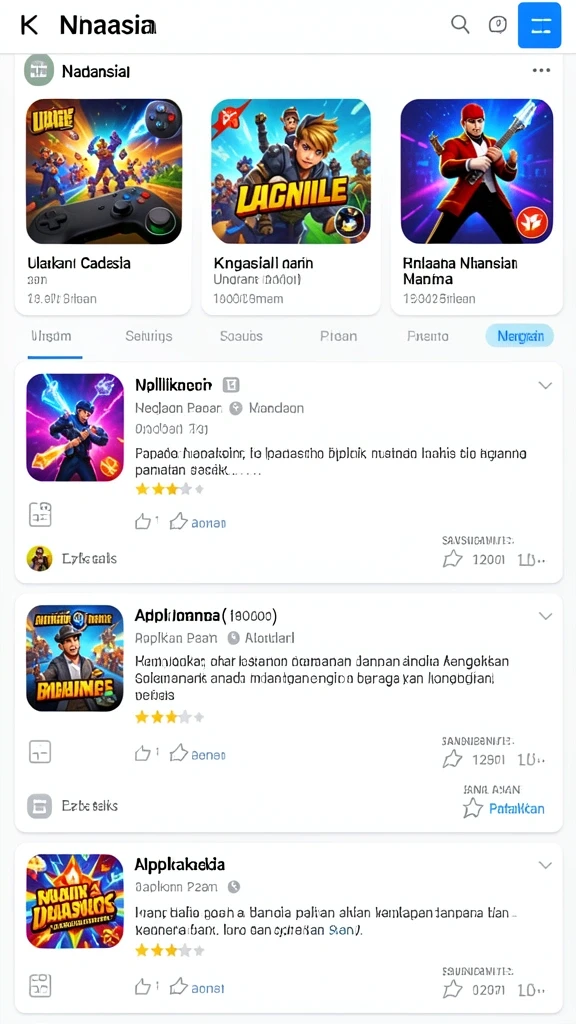 Tampilan antarmuka yang intuitif dan menarik.