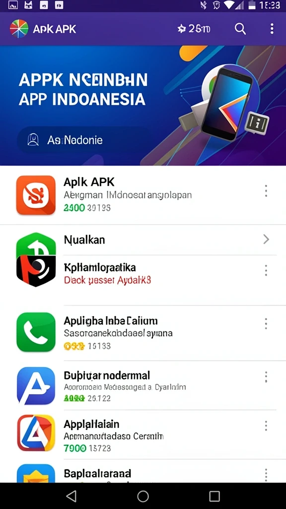Beragam tema slot untuk dipilih.